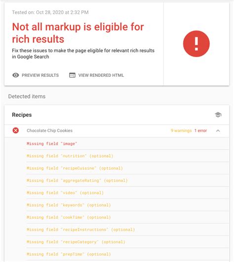 google rich result test|Rich result status reports .